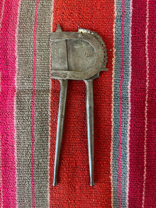 Antique handmade iron Betel Nut cutter | roam. Global Treasures