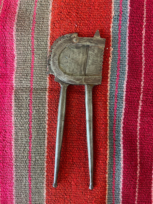 Antique handmade iron Betel Nut cutter | roam. Global Treasures