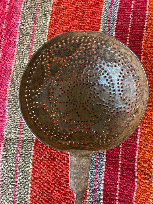 Indian Vintage Iron Strainers | roam. Global Treasures