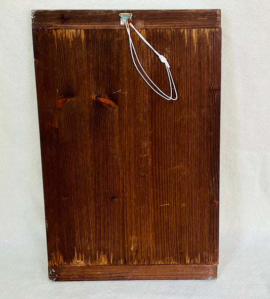 Hand-painted Door Plaque depicting “Accountant” | roam. Global Treasures