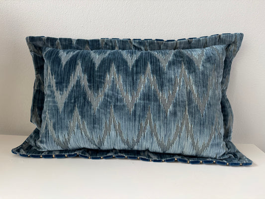 roam. Global Treasures custom cushions | Rubelli velvet fabric