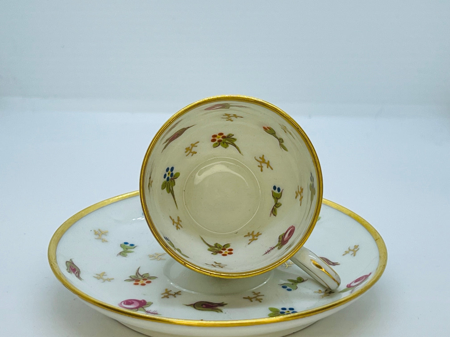 1920’s Limoges Espresso Cup & Saucer -| roam. Global Treasures