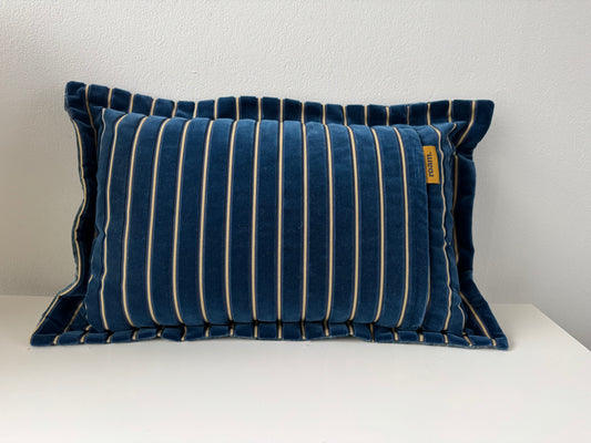 roam. Global Treasures custom cushions | Rubelli velvet fabric