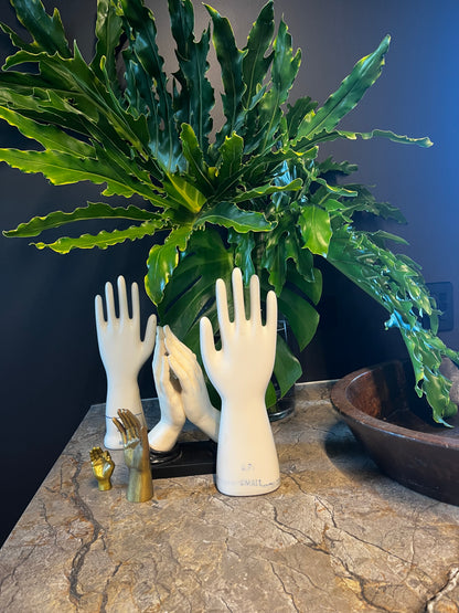 Porcelain Glove Hand Mould