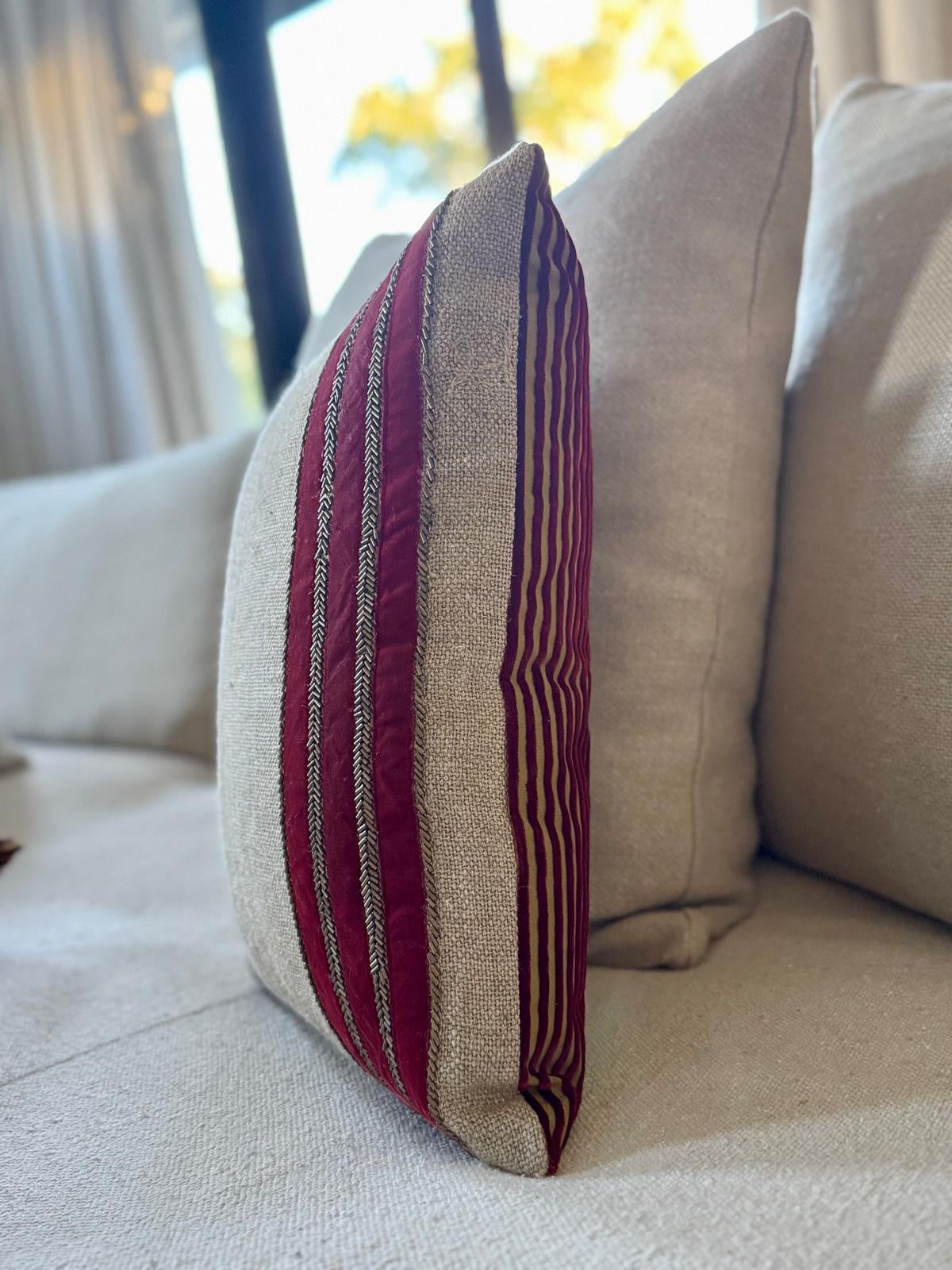 Exclusive roam. Global Treasures cushions made from discontinued fabrics