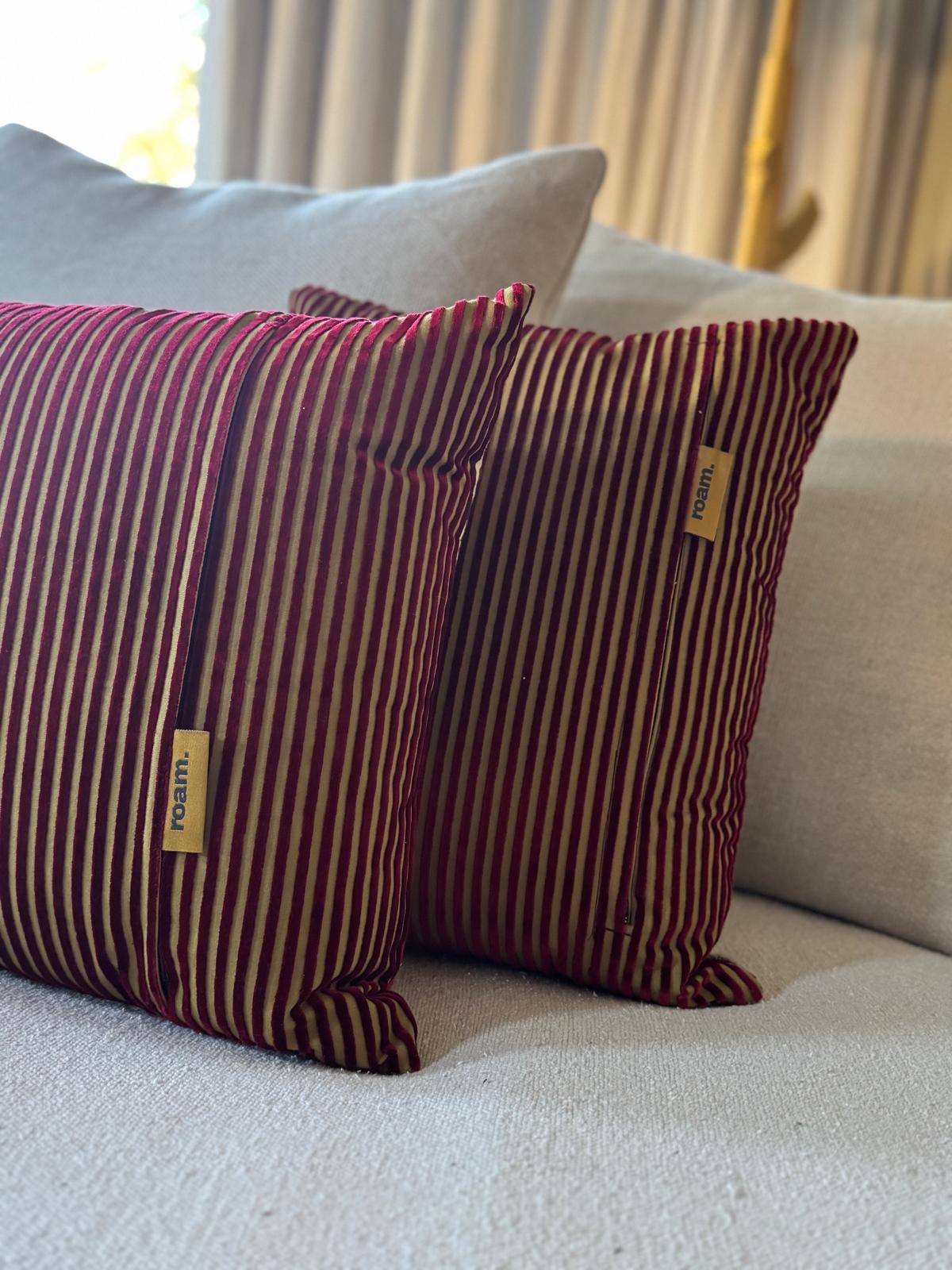 roam. Global Treasures custom cushions | Byzantine art textile