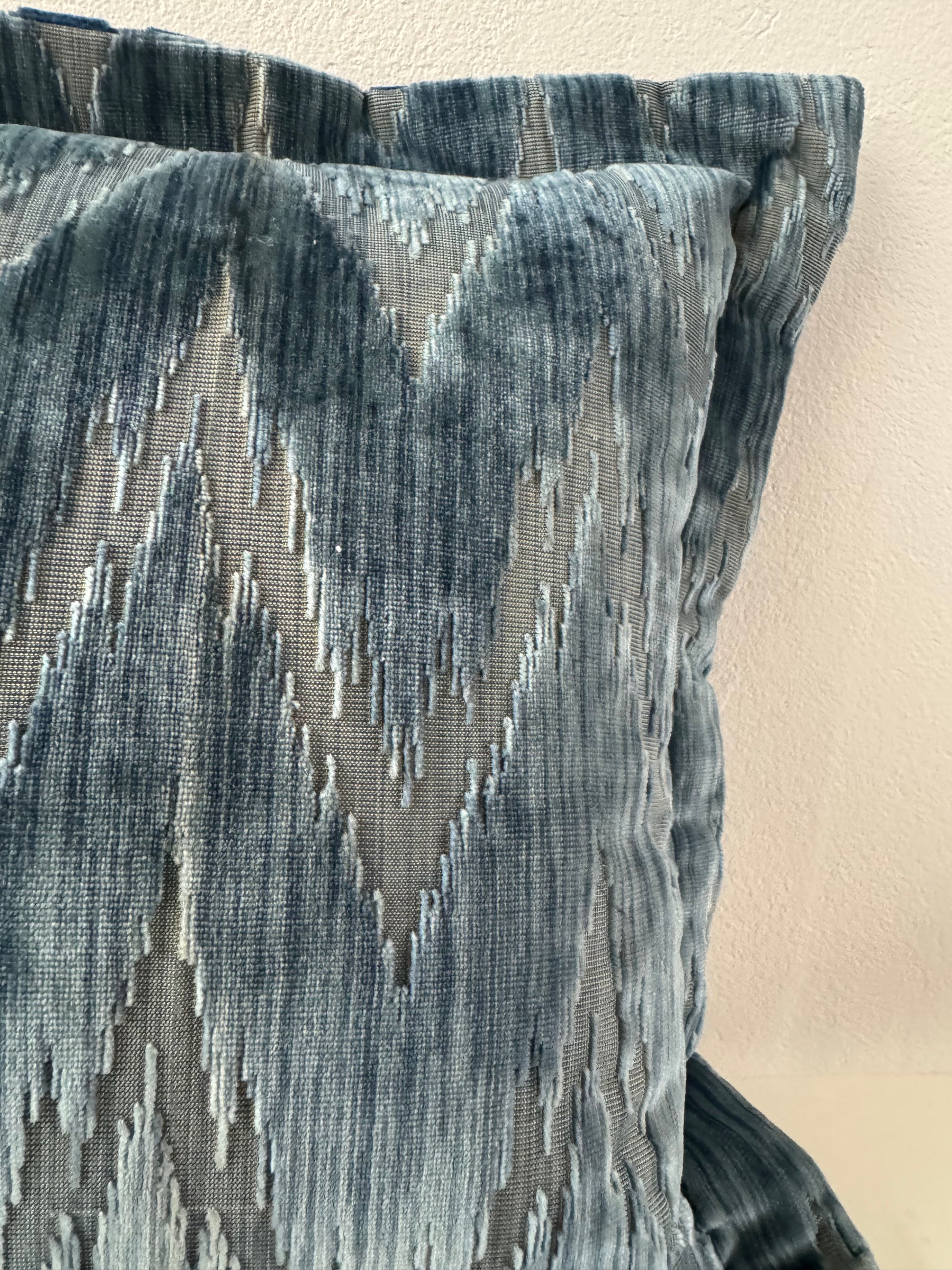roam. Global Treasures custom cushions | Rubelli velvet fabric