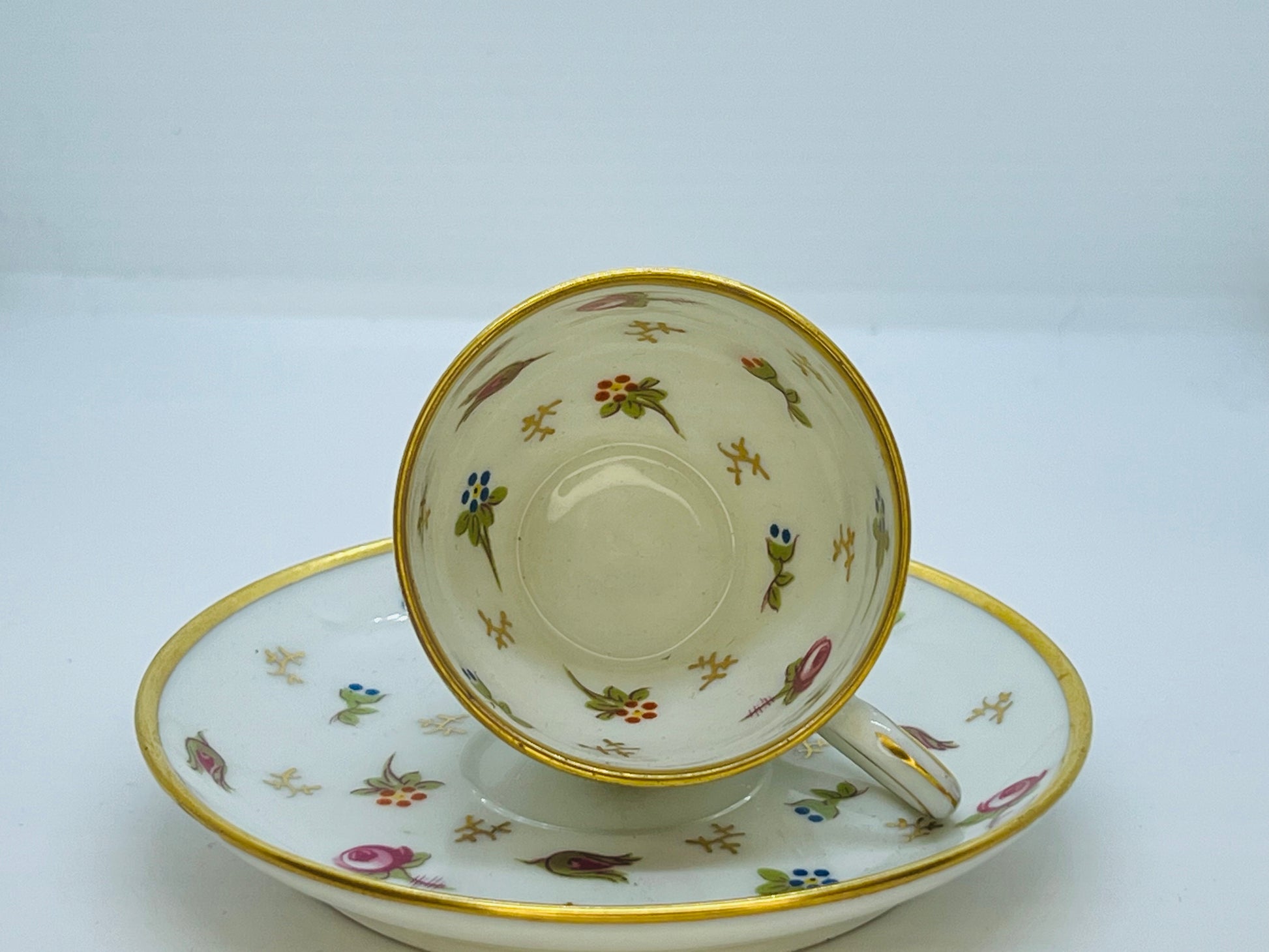 1920’s Limoges Espresso Cup & Saucer -| roam. Global Treasures