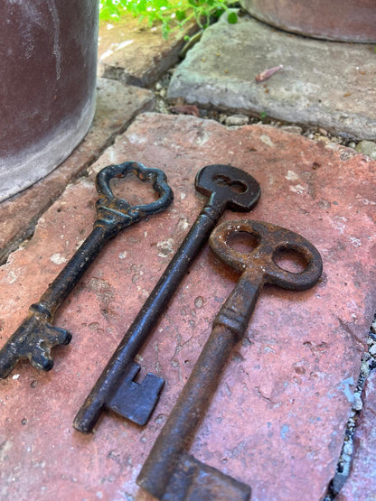Antique Iron skeleton keys | roam. Global Treasures custom