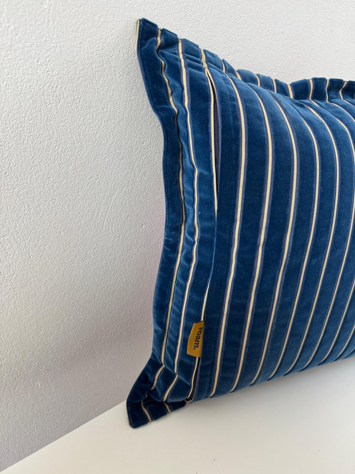 roam. Global Treasures custom cushion | Rubelli fabrics