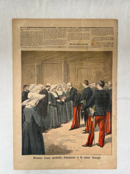 Antique French Newspaper - Le Petit Journal | roam. Global Treasures