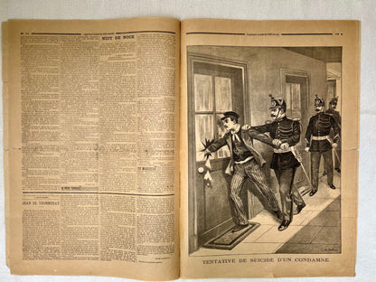 Antique French Newspaper - Le Petit Journal | roam. Global Treasures
