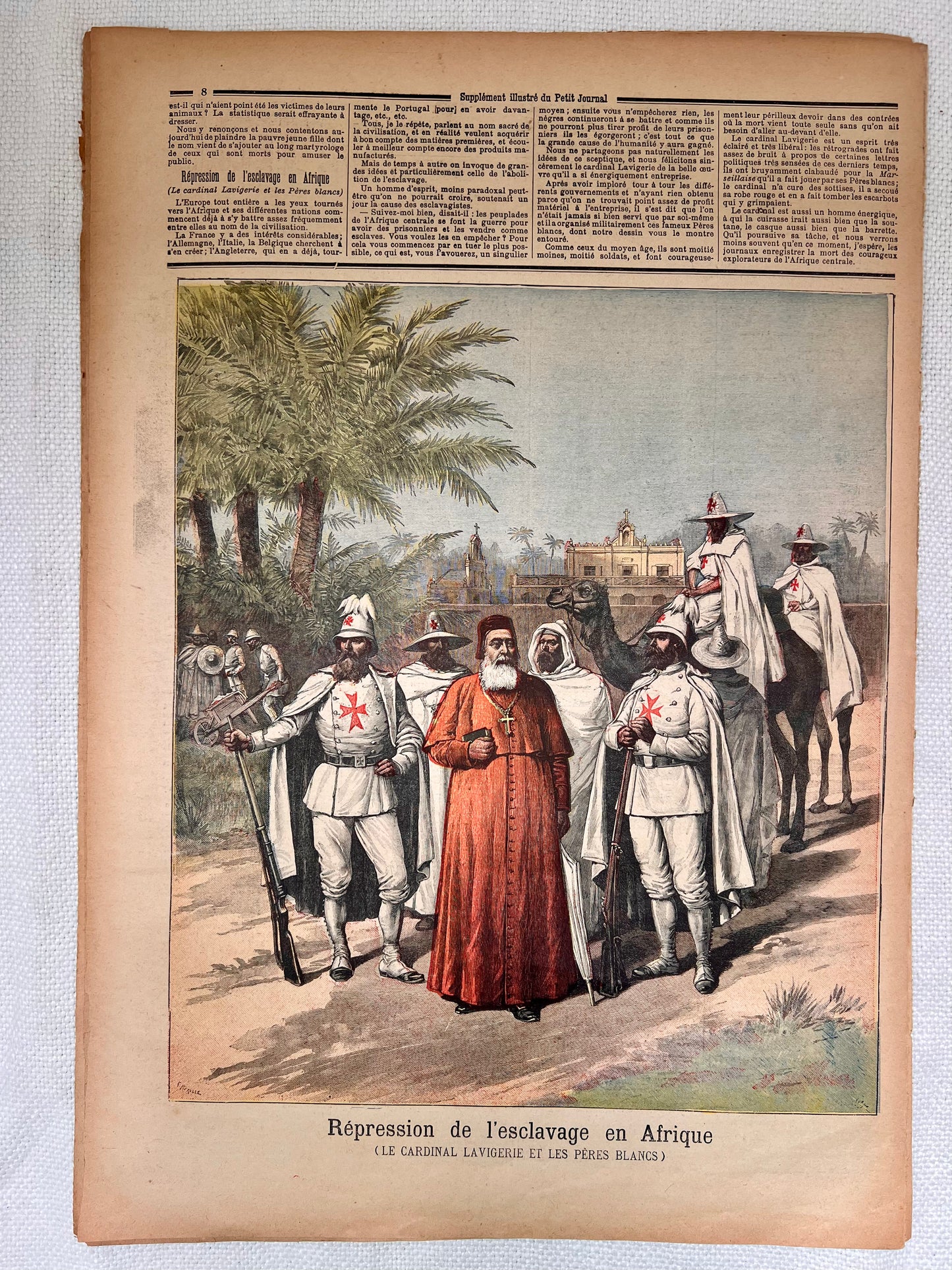 Antique French Newspaper - Le Petit Journal | roam. Global Treasures