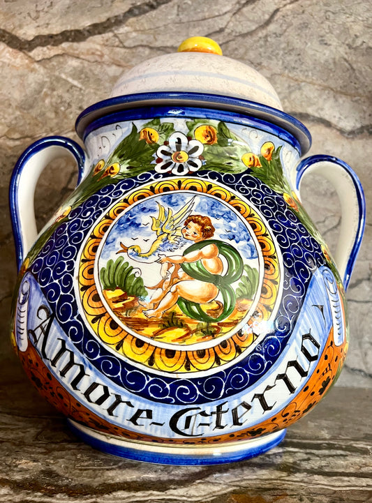 Italian Olive Preserving Jar, Deruta | roam. Global Treasures