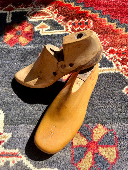 Vintage Children’s Timber Shoe Lasts | roam. Global Treasures