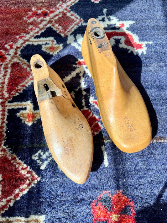Vintage Children’s Timber Shoe Lasts | roam. Global Treasures