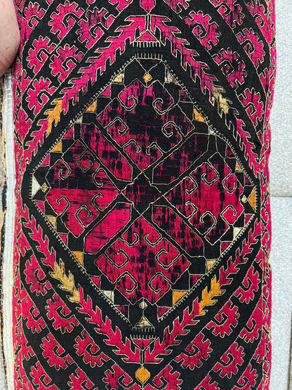Vintage Hand-embroidered Swat Valley Cushion | roam. Global Treasures