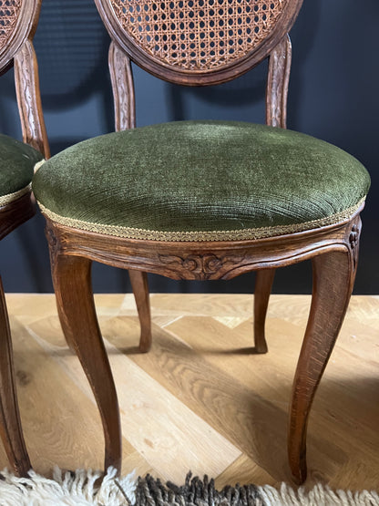 French Louis XVI Style Dining Chairs | roam. Global Treasures