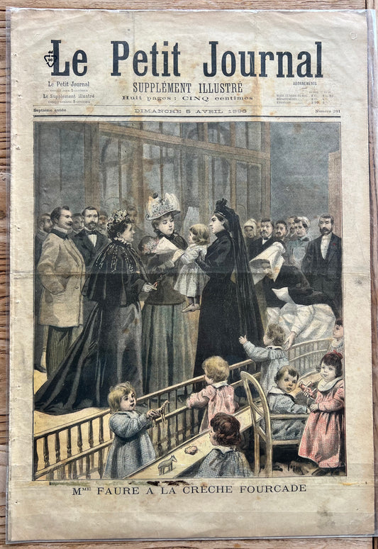Antique French Newspaper - Le Petit Journal | roam. Global Treasures