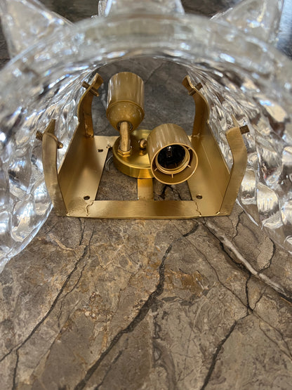 Vintage Original Murano Restrato Glass Sconce (sold separately)