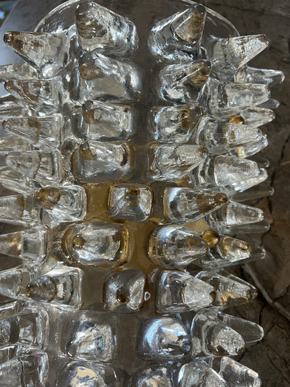 Vintage Original Murano Restrato Glass Sconce (sold separately)