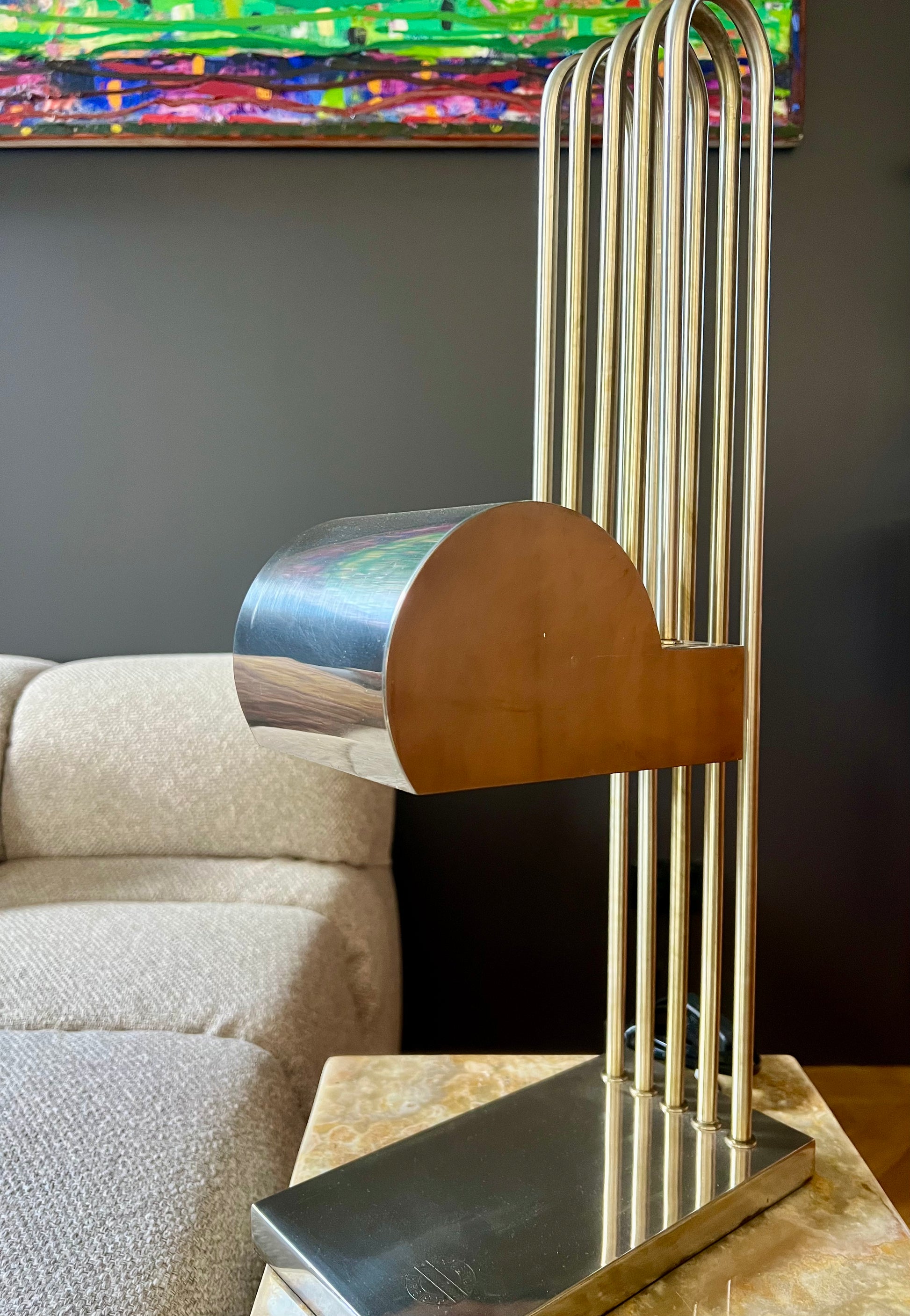 Original Marcel Breuer Art Deco Table Lamp | roam. Global Treasures