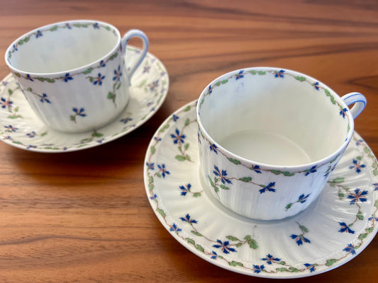 French Porcelain Theodore Haviland Limoges cup and saucer set | roam. Global Treasures