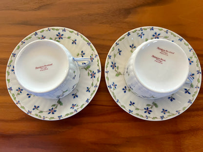 French Porcelain Theodore Haviland Limoges cup and saucer set | roam. Global Treasures