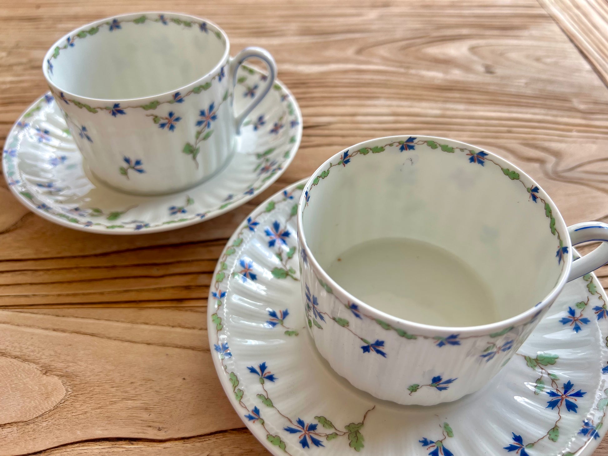 French Porcelain Theodore Haviland Limoges cup and saucer set | roam. Global Treasures