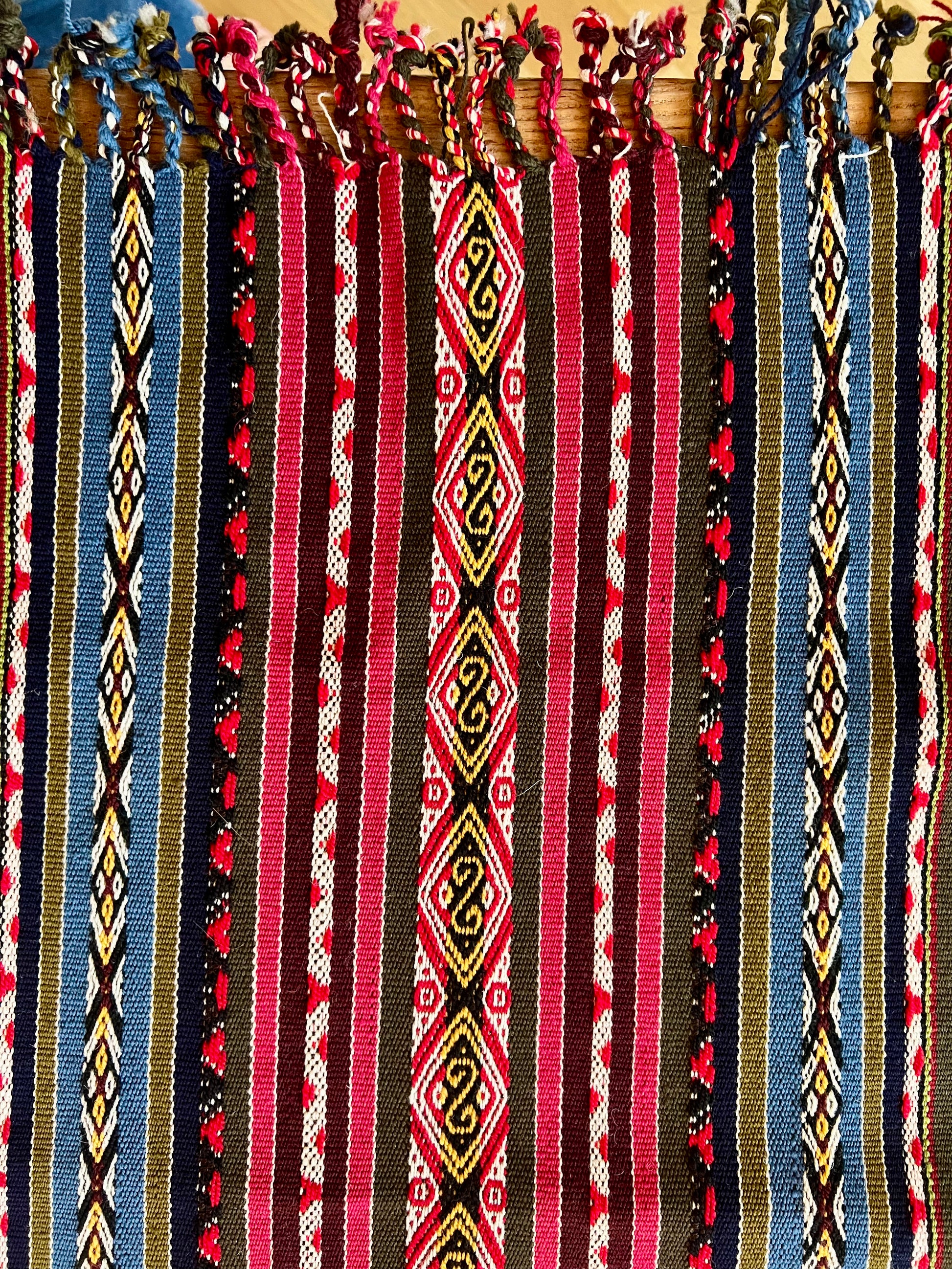 Handwoven Peruvian table runner | roam. Global Treasures