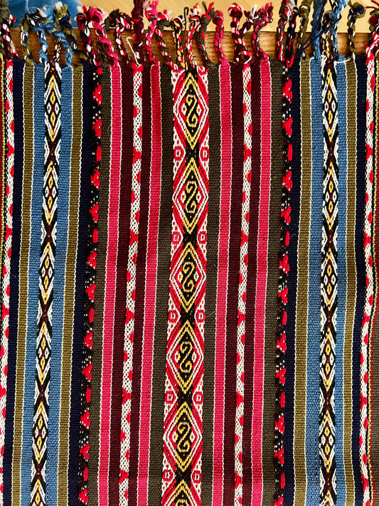 Handwoven Peruvian table runner | roam. Global Treasures