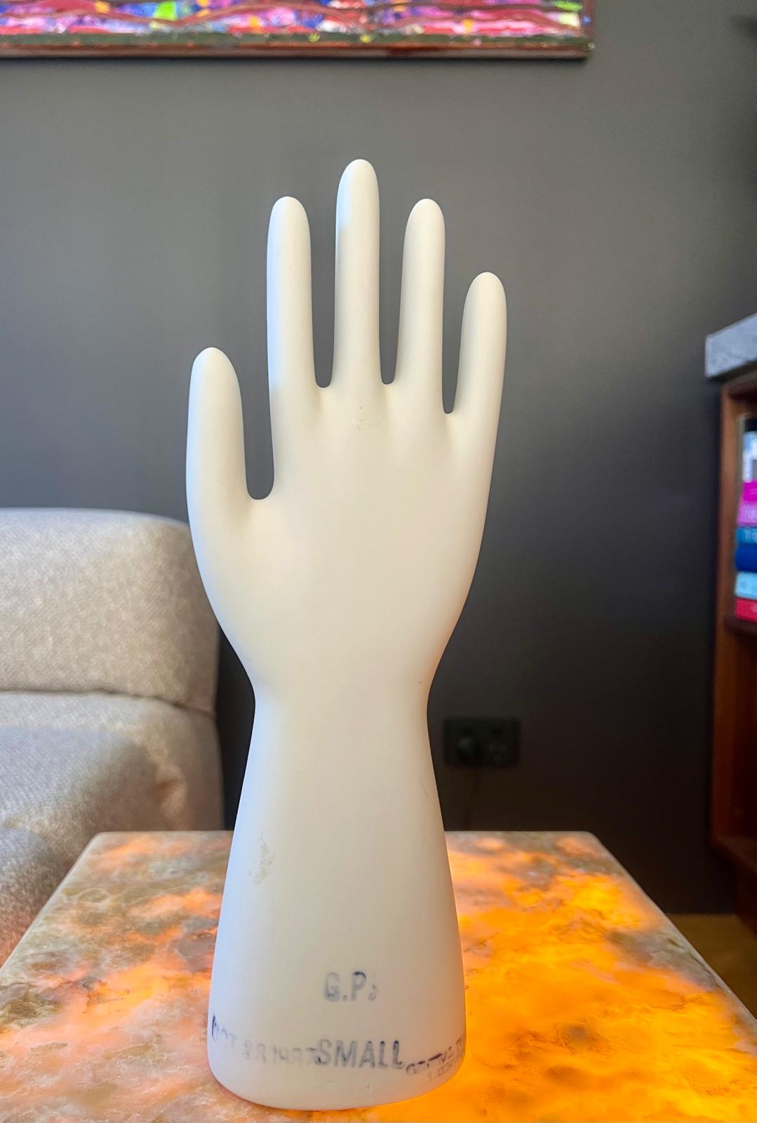 Large Porcelain Glove Hand Mould | roam. Global Treasures