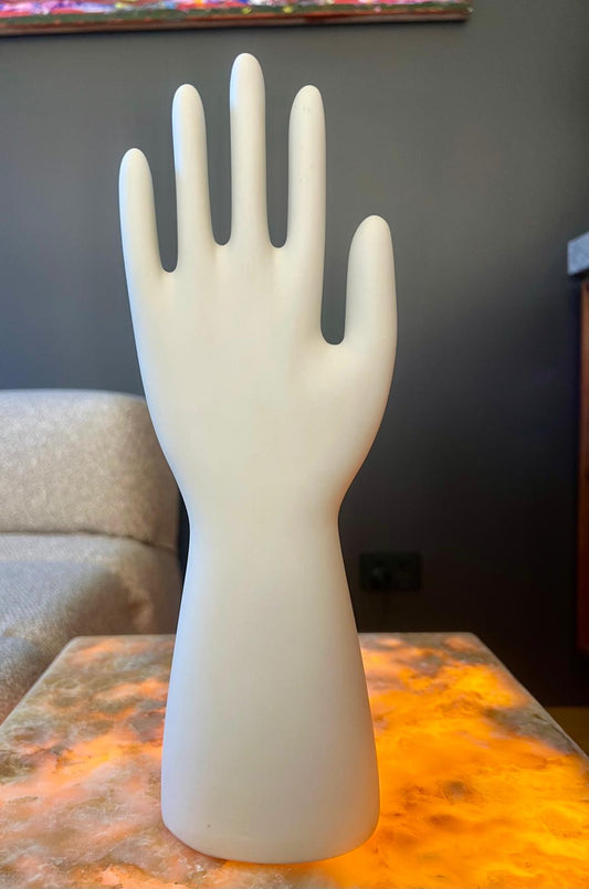 Large Porcelain Glove Hand Mould | roam. Global Treasures